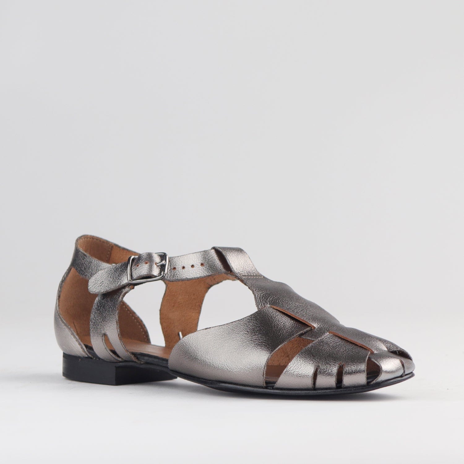 Froggie Shoes Shoes Fisherman Sandal in Pewter - 12674
