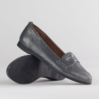 Froggie Shoes Shoes Flat Loafer in Pewter - 11374