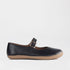Froggie Shoes Shoes Froggie Women’s Barefoot Mary Jane- Removable Footbed- Black Leather 12972