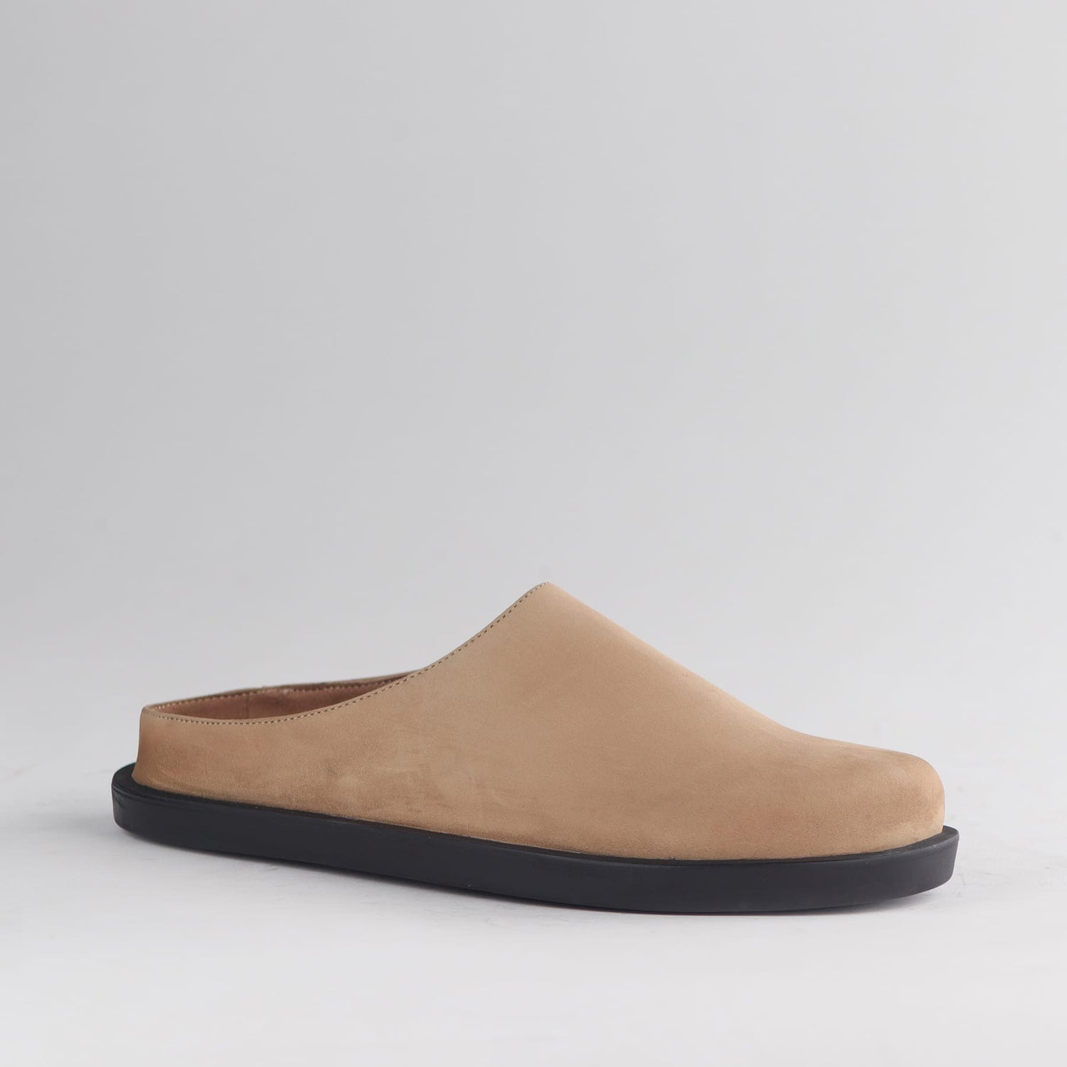 Froggie Shoes Shoes Froggie Women’s Clog- Beige Suede Leather- 13008
