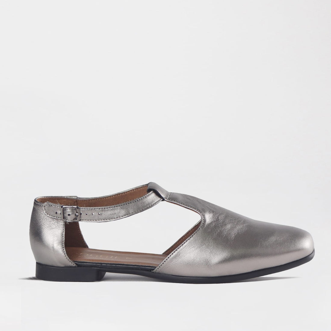 Froggie Shoes Shoes Froggie Womens  Fisherman Sandal-Pewter Metallic- 13028