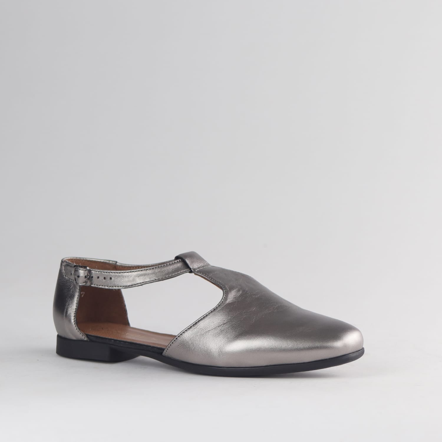 Froggie Shoes Shoes Froggie Womens  Fisherman Sandal-Pewter Metallic- 13028