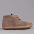 Froggie Shoes Shoes Kids Lace-up Ankle Boot with Removable Footbed in Stone - 11744