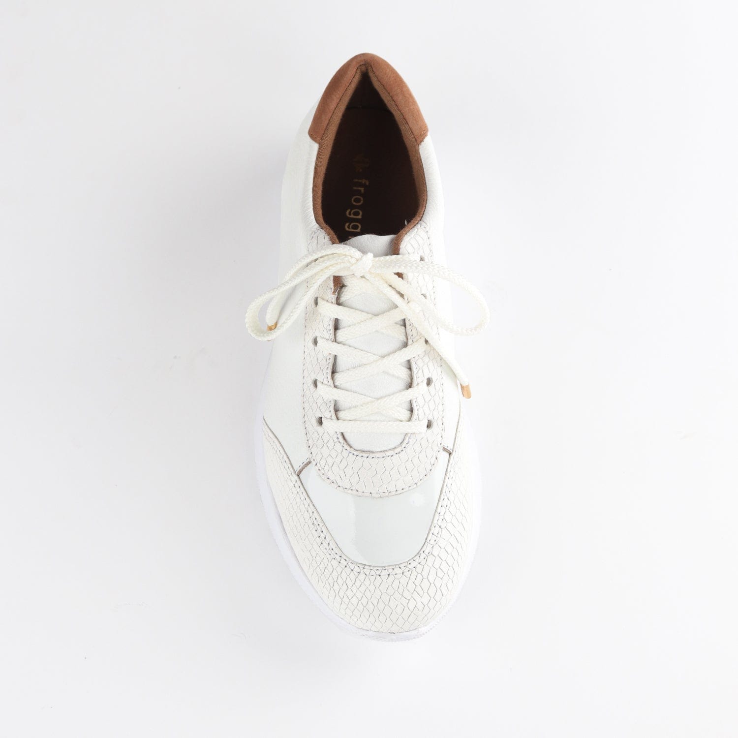 Froggie Shoes Shoes Lace-up Sneaker in White - 12594