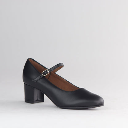 Froggie Shoes Shoes Mary Jane With Block Heel in Black - 13020