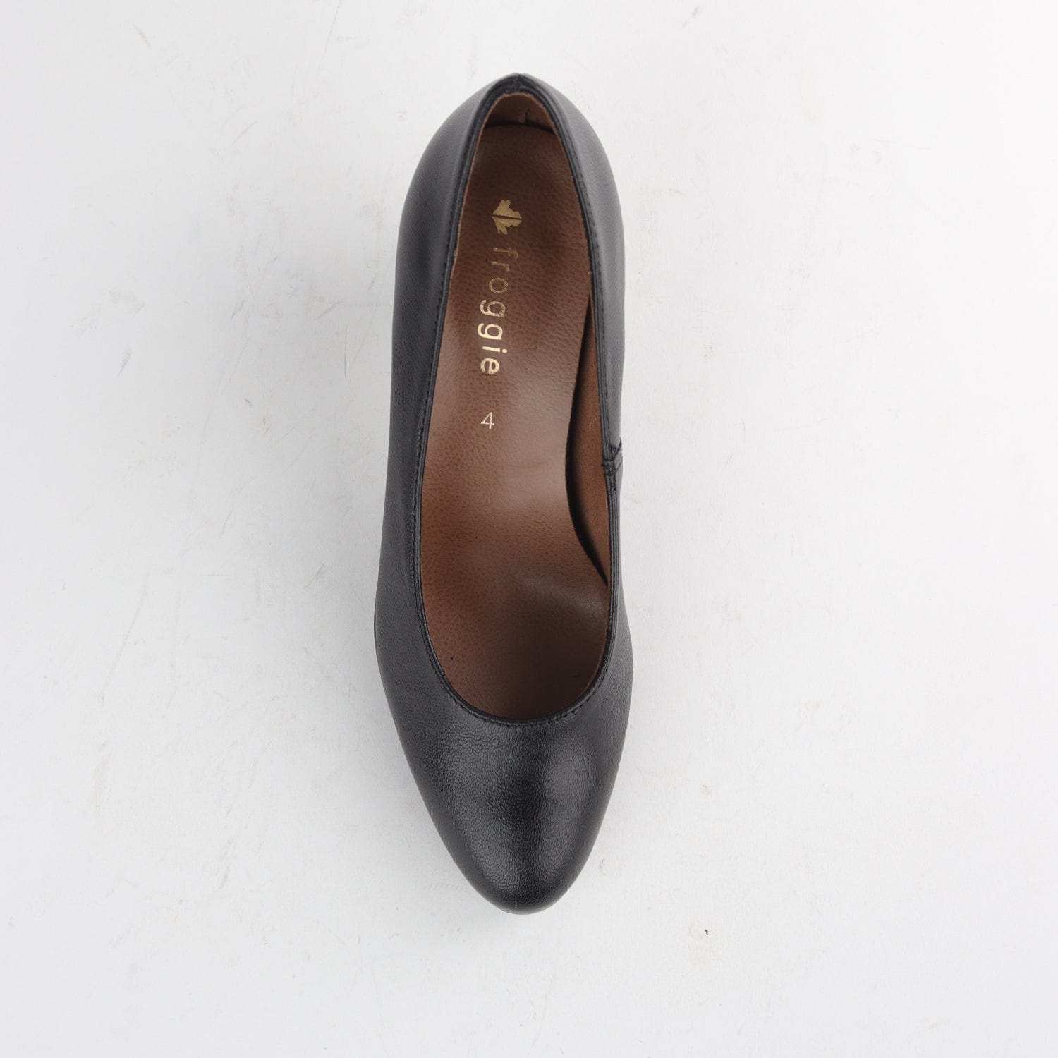 Froggie Shoes Shoes Mid Heel Court Shoe in Black - 12045