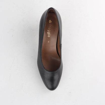 Froggie Shoes Shoes Mid Heel Court Shoe in Black - 12045