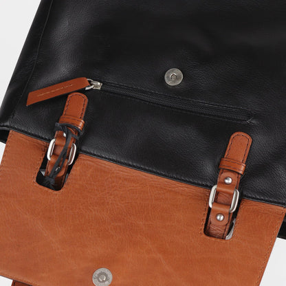 Froggie Shoes Shoes non / Black Multi / 202-958 Bella Bianca Leather Handbag in Black Multi - 202-958