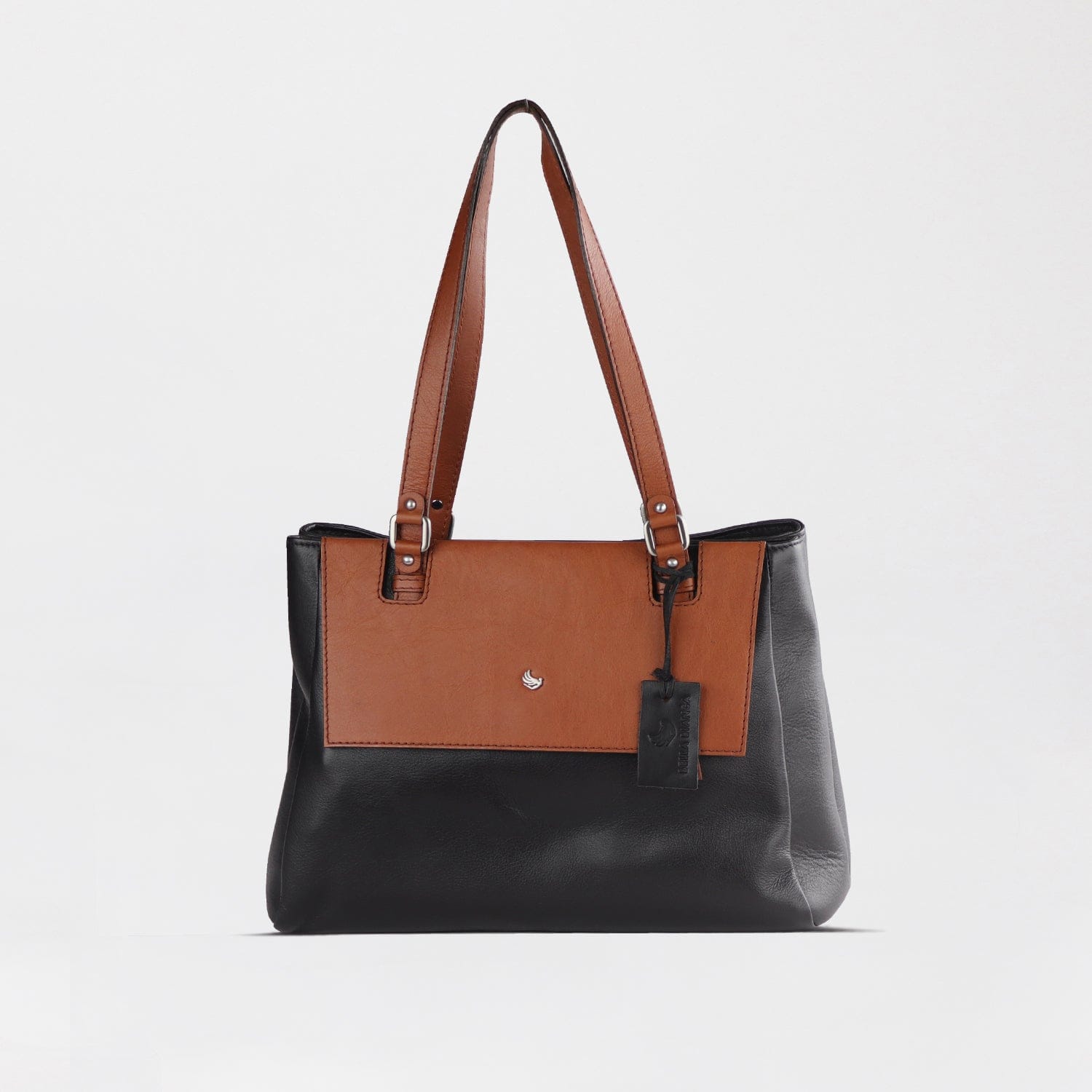 Froggie Shoes Shoes non / Black Multi / 202-958 Bella Bianca Leather Handbag in Black Multi - 202-958