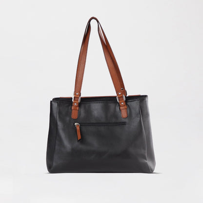 Froggie Shoes Shoes non / Black Multi / 202-958 Bella Bianca Leather Handbag in Black Multi - 202-958