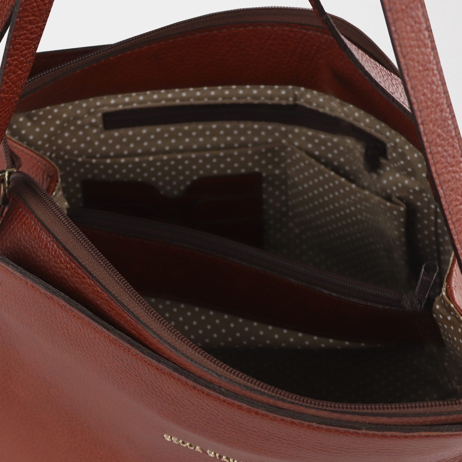 Froggie Shoes Shoes non / Tan / 202-962 Bella Bianca Shoulder Bag Tan Leather - 202-962