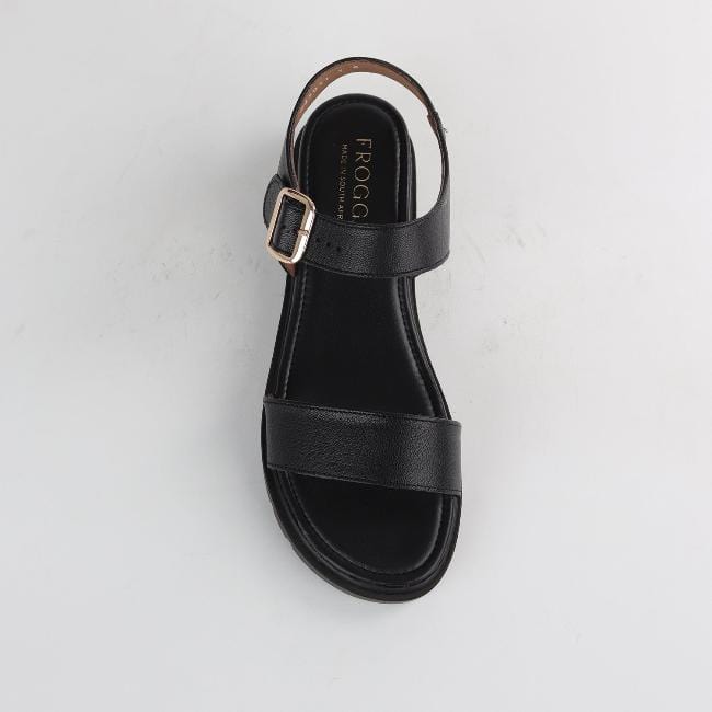 Froggie Shoes Shoes Platform Sandals in Black - 12508