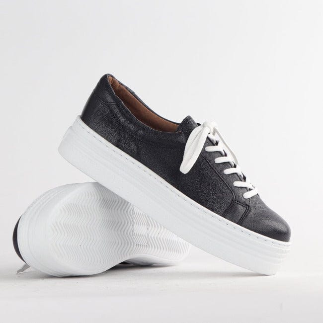 Froggie Shoes Shoes Platform Sneaker in Black - 12025