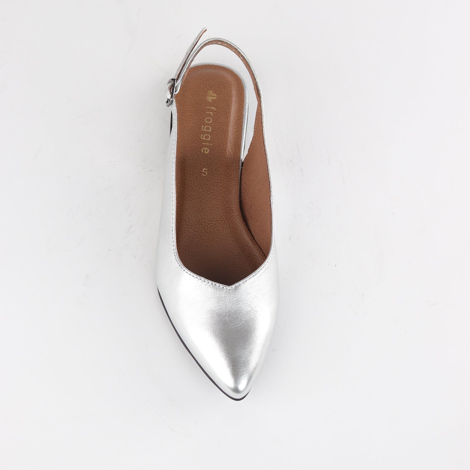Silver slingbacks new arrivals