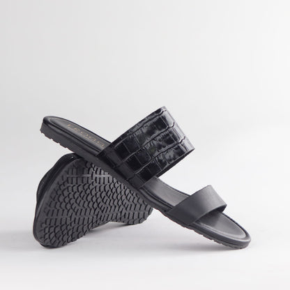 Froggie Shoes Shoes Two Strap Mule Sandal
