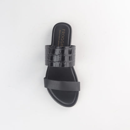 Froggie Shoes Shoes Two Strap Mule Sandal