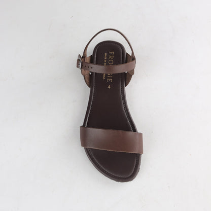 Froggie Shoes Shoes Unlined Flat Ankle Strap Sandal