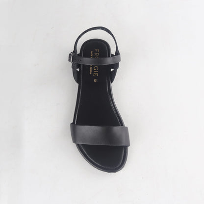 Froggie Shoes Shoes Unlined Flat Ankle Strap Sandal