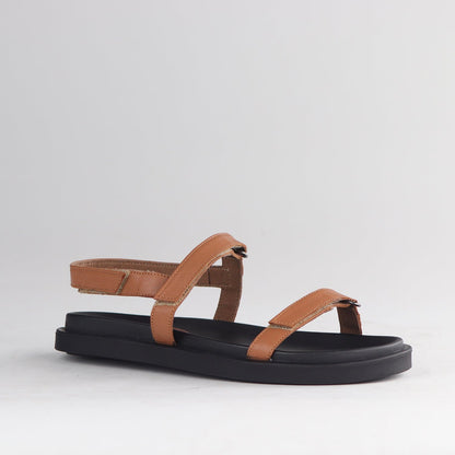 Froggie Shoes Shoes Velcro strop in Tan - 12690