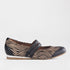 Froggie Shoes Sneakers 4 / Black Multi / 13114 Slimline Mary Jane Sneaker