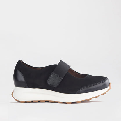 Froggie Shoes Sneakers C37 / Black Multi / 13115 Athleisure Mary Jane Sneaker