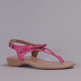 Spaghetti Strap Sandal in Hot Pink 
