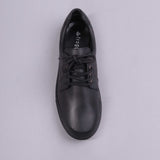 Boys Lace-up School Shoe in Black