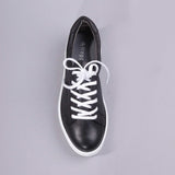 Platform Sneaker in Black