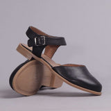 Mary Jane Sandal in Black