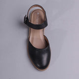 Mary Jane Sandal in Black