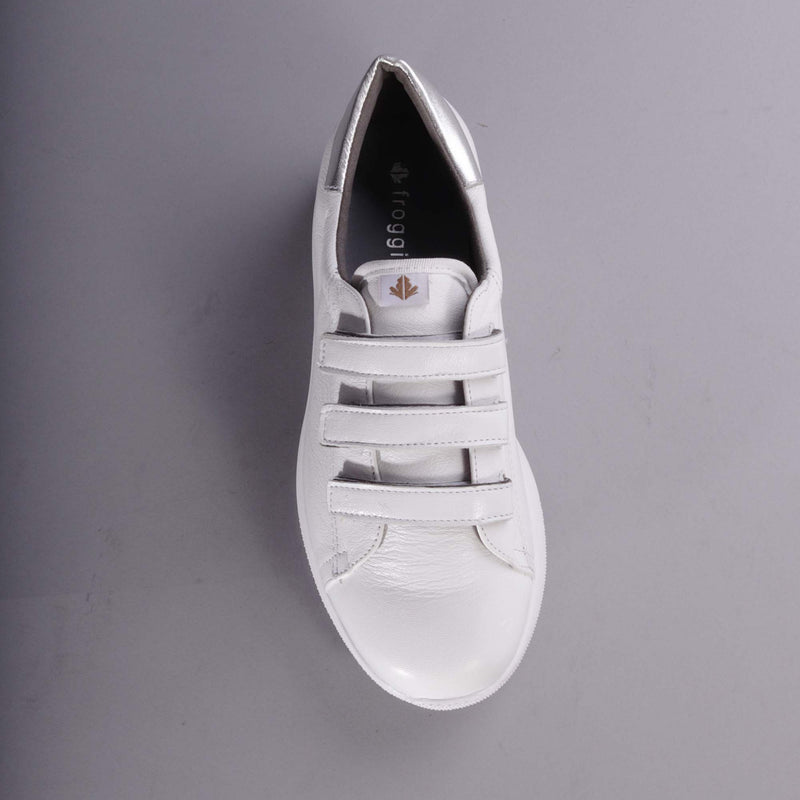 Sneaker in Ivory Multi - 12381