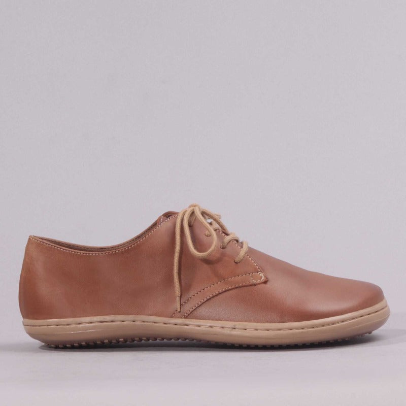 Men's Lace-up with Removable Footbed in Whisky - Froggie | Leather ...