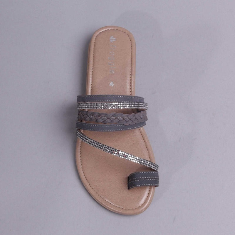 Diamanté Toe-loop Sandal in Manager