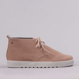 Men's Casual Boot with Removable Footbed in Stone