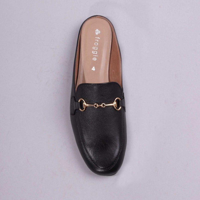 Push in with gold Trim in Black