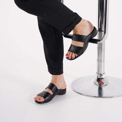 Froggie Leather Sandal | Mid Heel Leather Sandal | South Africa Leather Sandal   