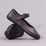 Girls High-Bar School Shoe in Brown Sizes 36-43 - 6610