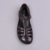 Girls School Sandal in Brown
