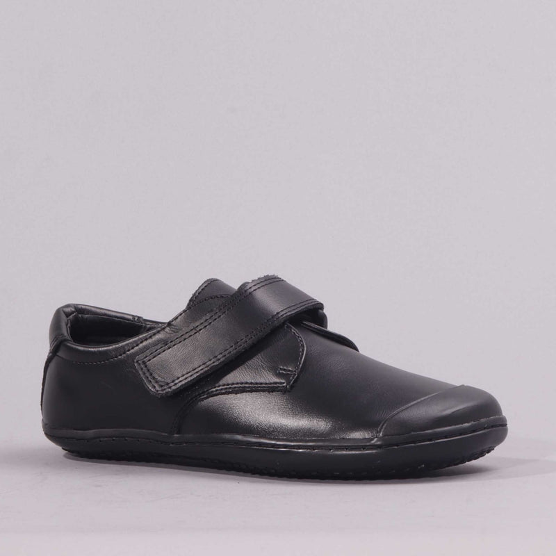 Velcro Boys School Shoes in Black