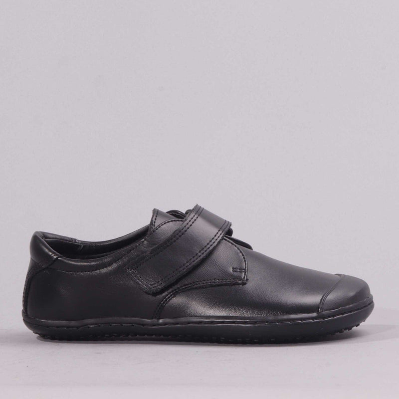 Velcro Boys School Shoes in Black