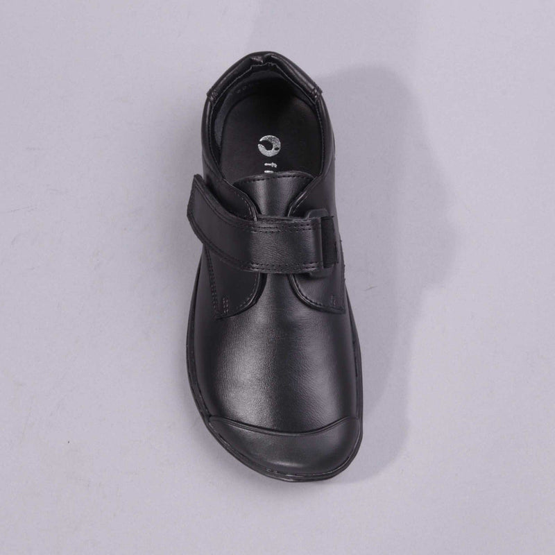 Velcro Boys School Shoes in Black
