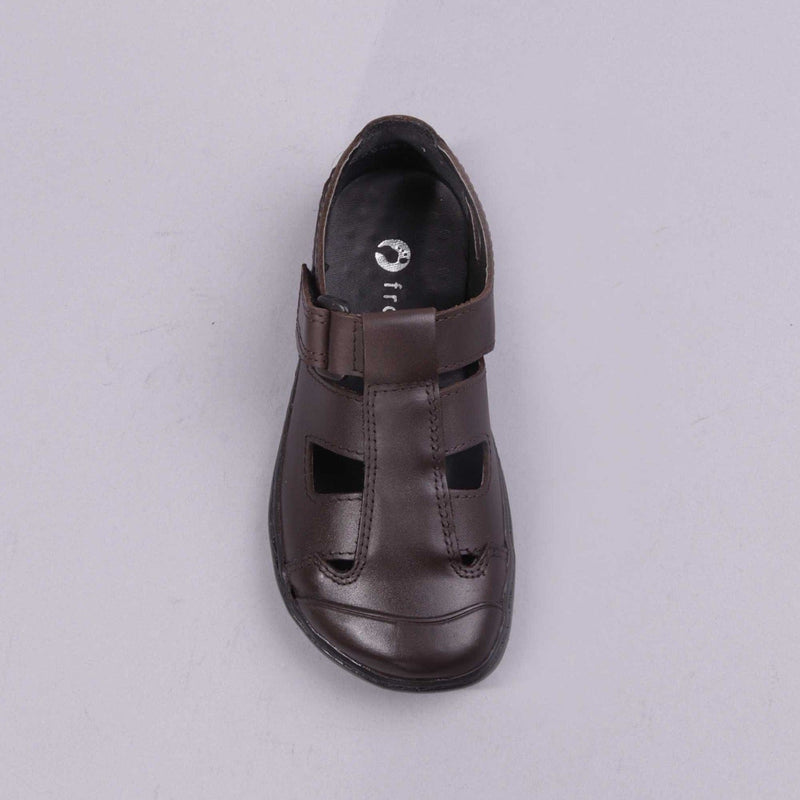 Boys School Sandal in Brown 