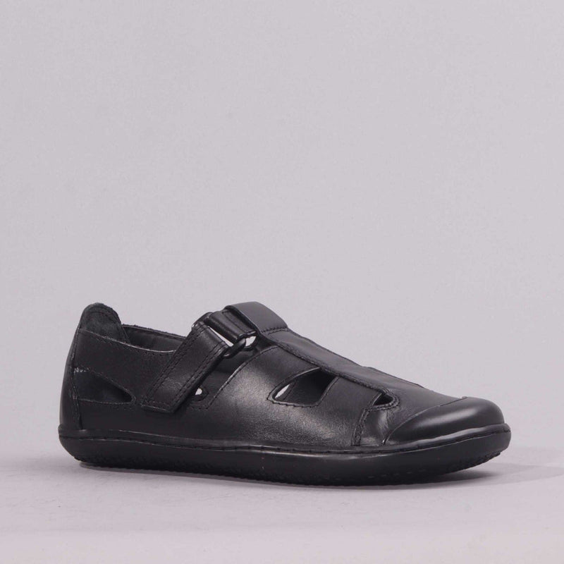 Boys School Sandal in Black
