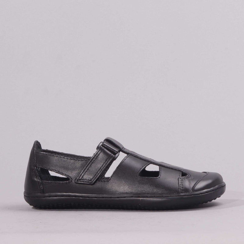 Boys School Sandal in Black