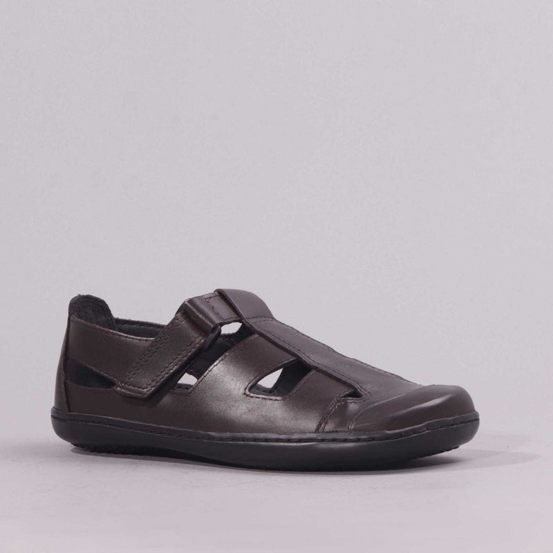 Boys School Sandal in Brown