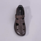 Boys School Sandal in Brown
