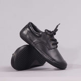 Boys Lace-up School Shoes in Black