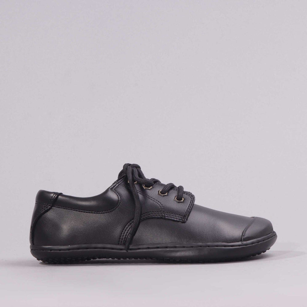 Boys Lace up School Shoes in Black Froggie ZA your step our