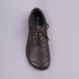 Boys Lace-up School Shoes in Brown 