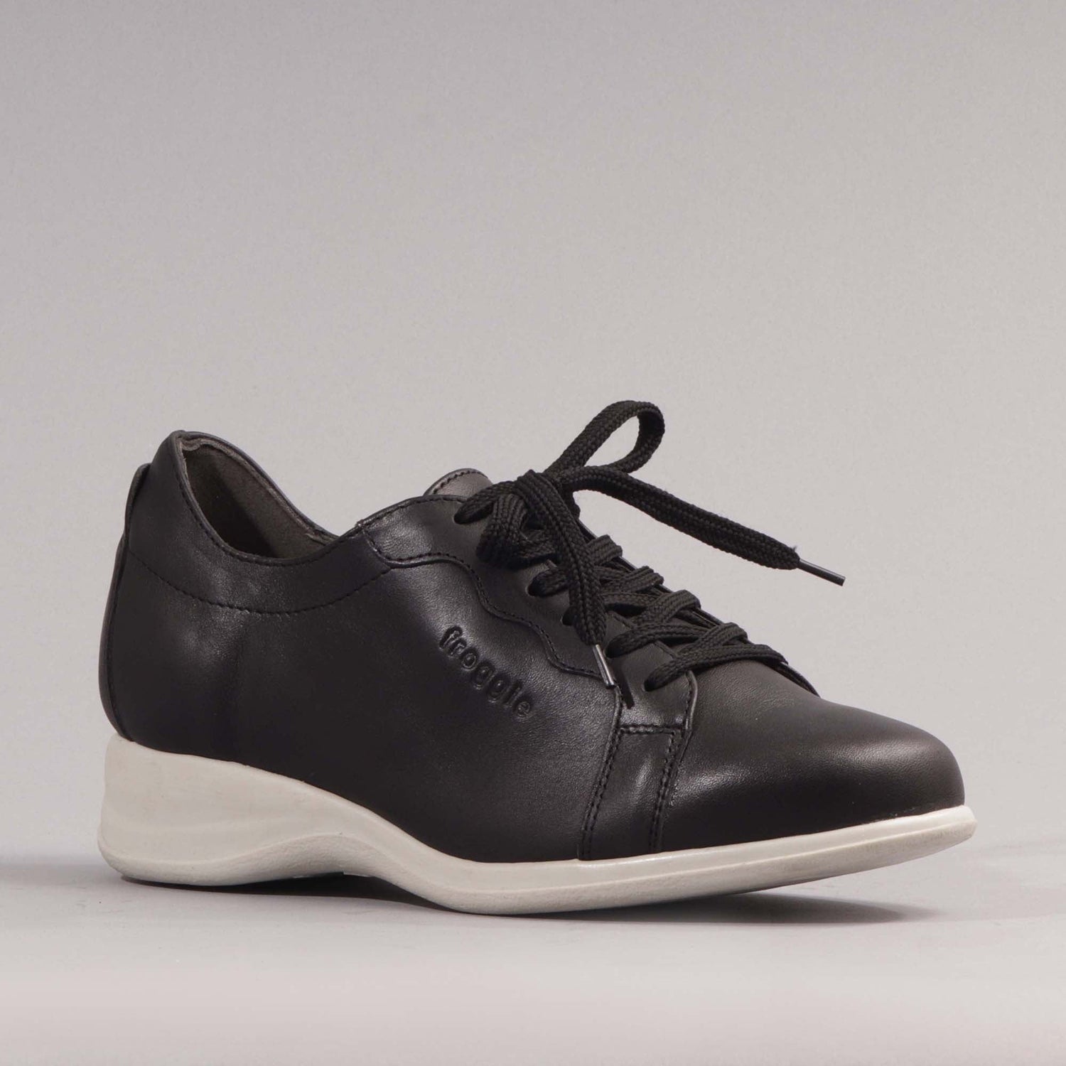 Factory Shop Shoes Lace-up Sneaker in Black - 12430